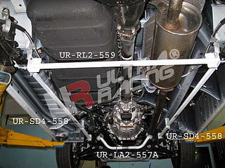 TOYOTA HIACE/H200 04+ ULTRARACING 2X 2-POINT SIDE BARS 558