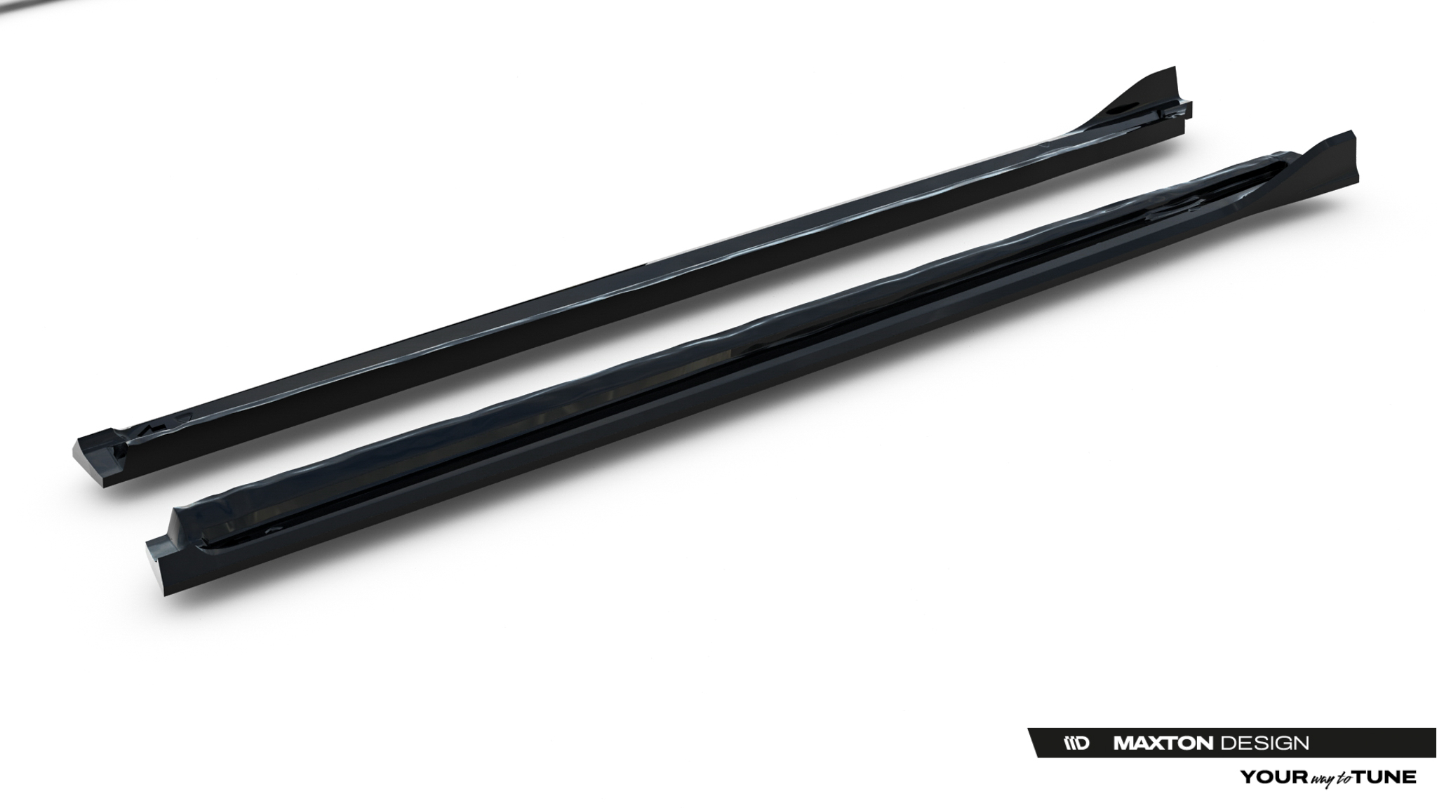 SIDE SKIRTS DIFFUSERS V.2 SUITABLE FOR SKODA SUPERB SPORTLINE MK4 – MAXTON DESIGN - 2