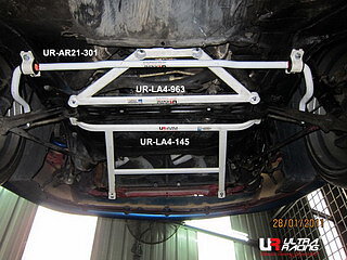 TOYOTA MR2 91-99 SW20 ULTRARACING 4-POINT FRONT H-BRACE 963