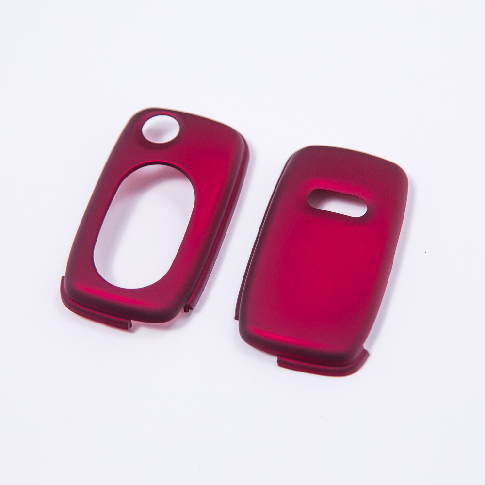 AGENCY POWER MAROON HARD PLASTIC KEY FOB PROTECTION CASE AUDI