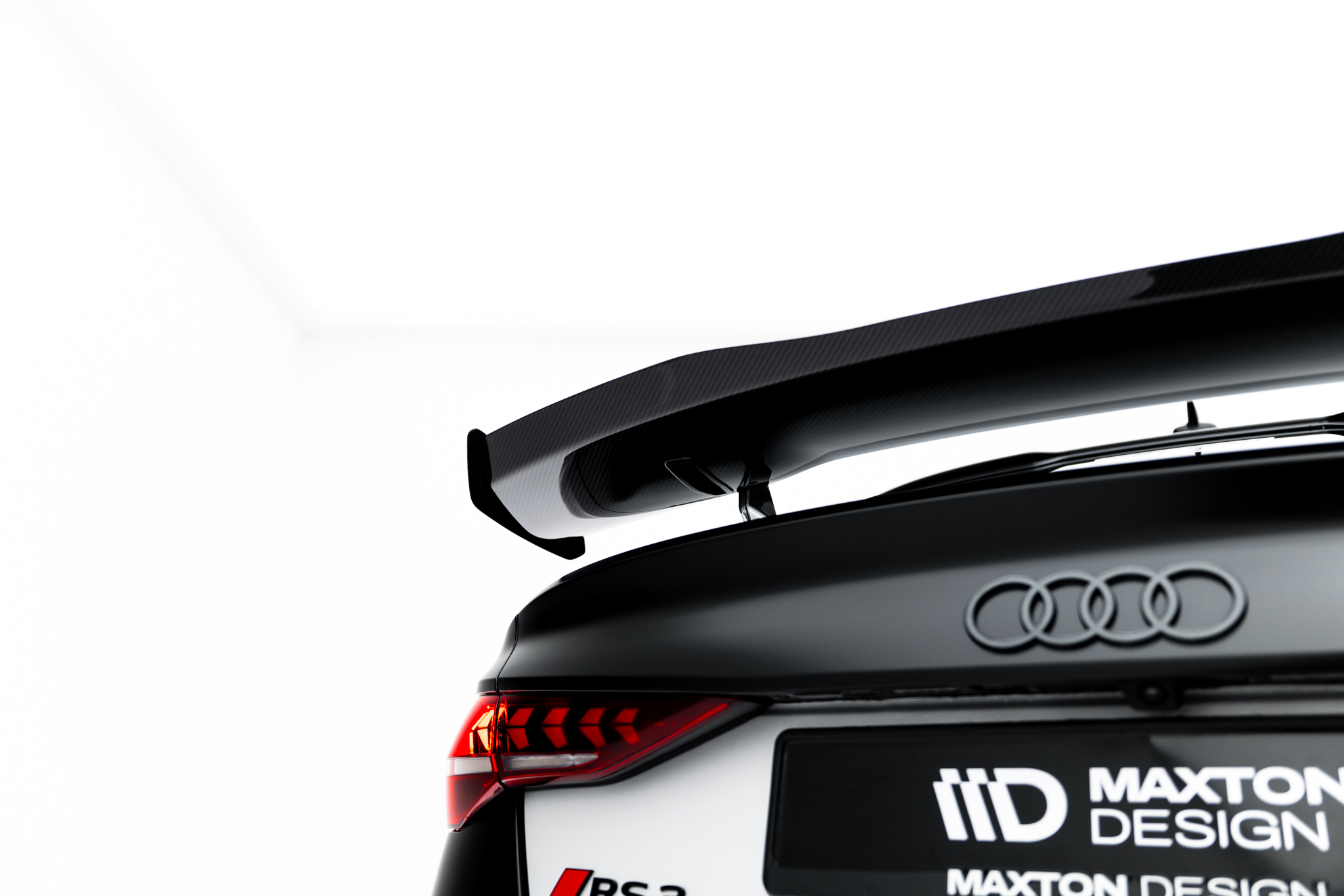 CARBON SPOILER SUITABLE FOR AUDI A3 / A3 S-LINE / S3 / RS3 SEDAN 8Y / 8Y FACELIFT – MAXTON DESIGN - 7