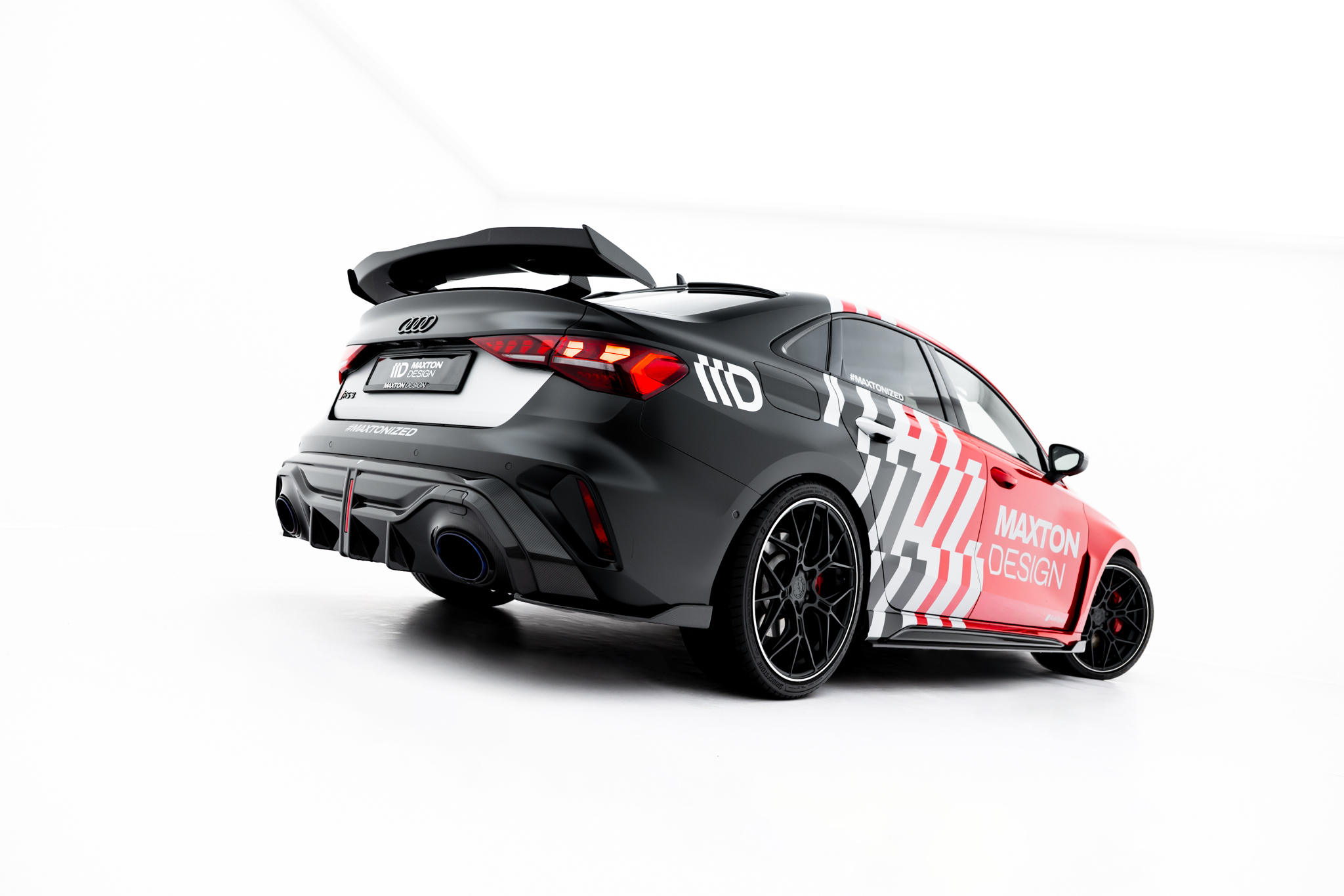 CARBON SPOILER SUITABLE FOR AUDI A3 / A3 S-LINE / S3 / RS3 SEDAN 8Y / 8Y FACELIFT – MAXTON DESIGN - 11