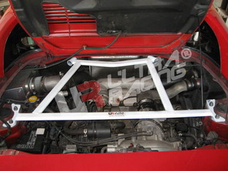 TOYOTA MR2 SW20 ULTRARACING 4-POINT REAR TRUNK BRACE