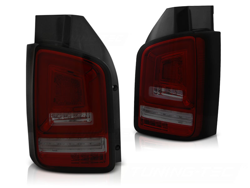 LED-BAKLYKTOR RÖD/TONAD SEQ TILL VW T5 2003-2009