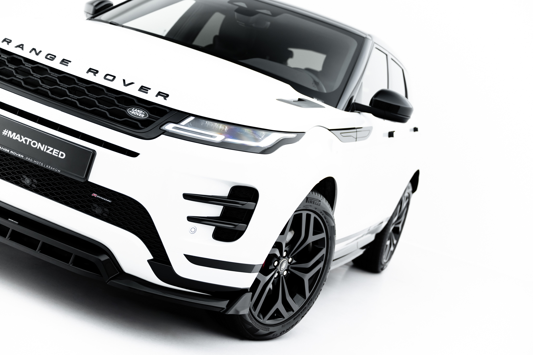 FRONT SPLITTER SUITABLE FOR LAND ROVER RANGE ROVER EVOQUE DYNAMIC MK2 – MAXTON DESIGN - 4