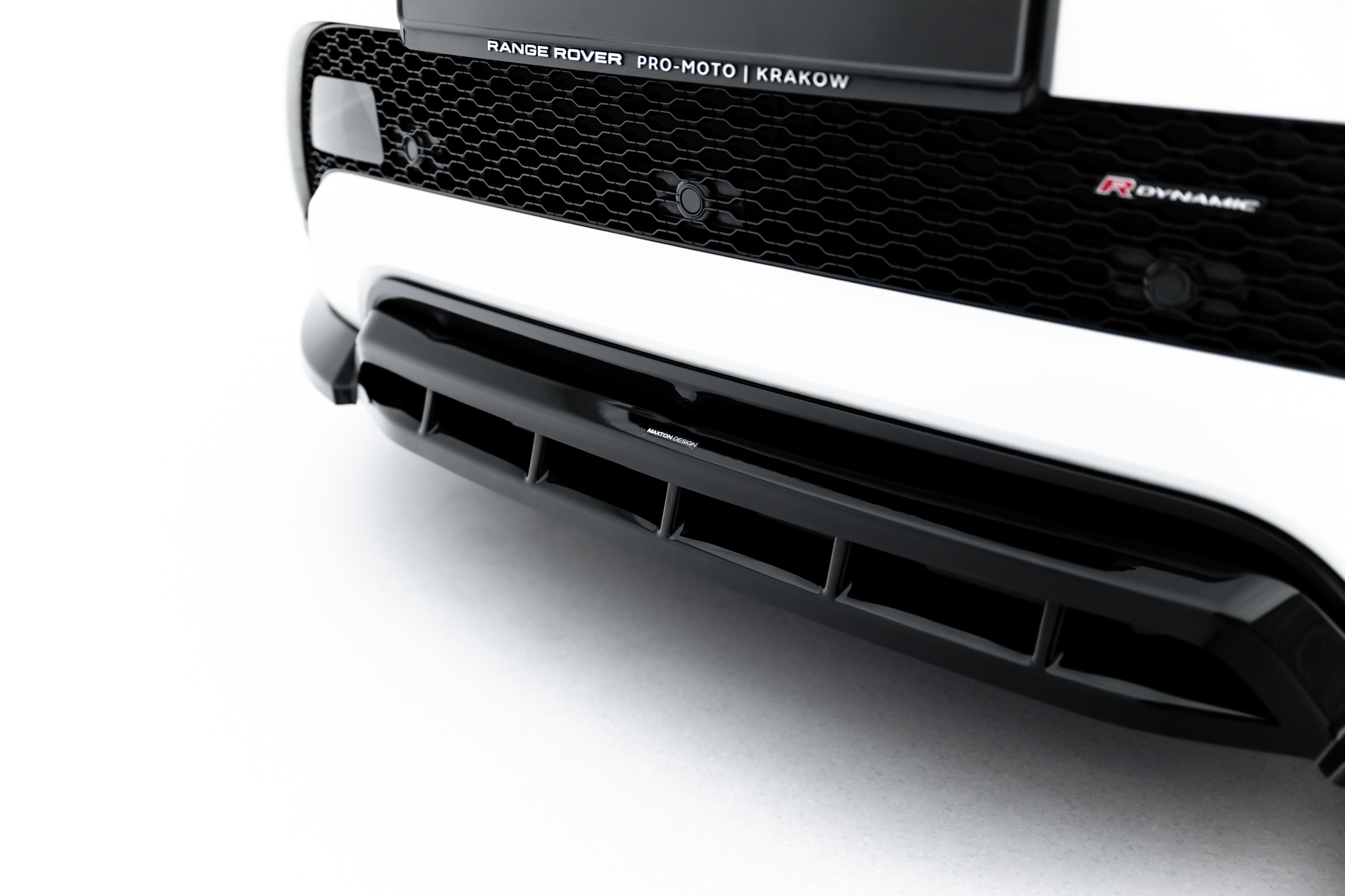FRONT SPLITTER SUITABLE FOR LAND ROVER RANGE ROVER EVOQUE DYNAMIC MK2 – MAXTON DESIGN
