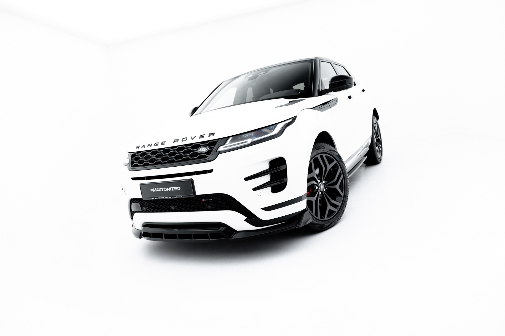 FRONT SPLITTER SUITABLE FOR LAND ROVER RANGE ROVER EVOQUE DYNAMIC MK2 – MAXTON DESIGN - 3