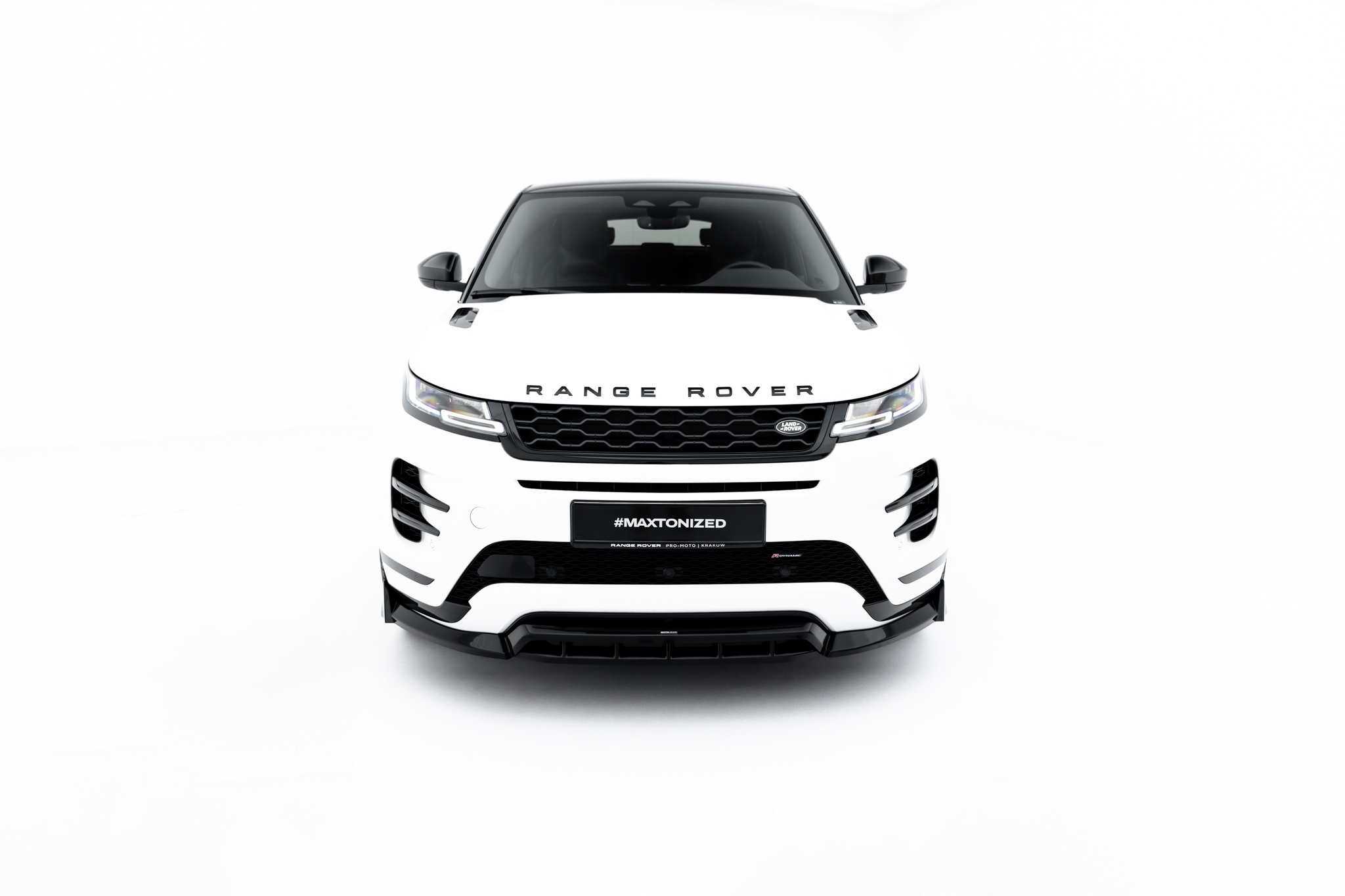 FRONT SPLITTER SUITABLE FOR LAND ROVER RANGE ROVER EVOQUE DYNAMIC MK2 – MAXTON DESIGN - 2