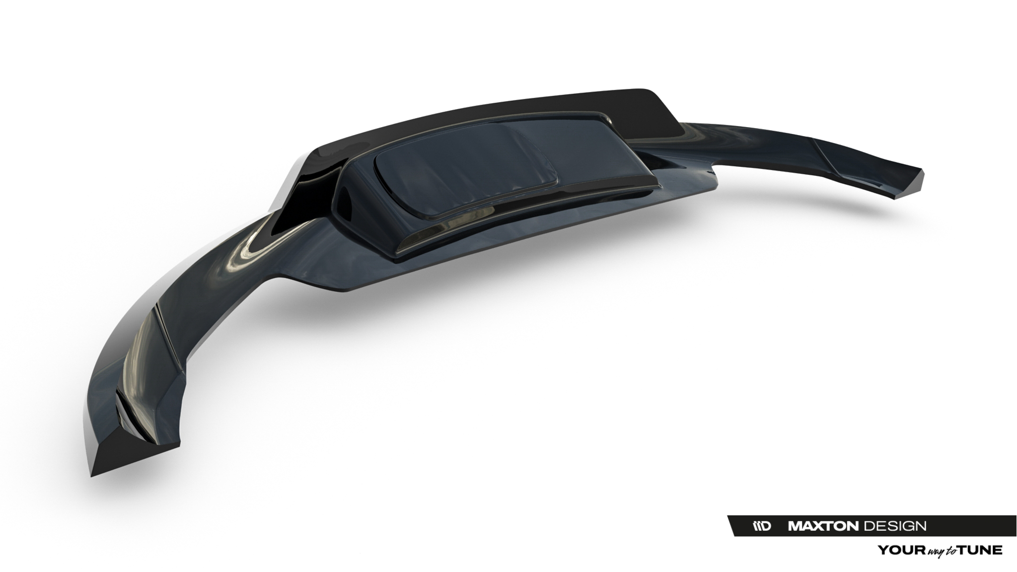 REAR SPLITTER (WITH VERTICAL BARS) SUITABLE FOR LAND ROVER RANGE ROVER EVOQUE DYNAMIC MK2 – MAXTON DESIGN - 3