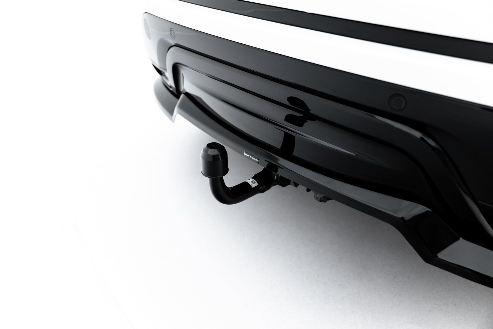 REAR SPLITTER (WITH VERTICAL BARS) SUITABLE FOR LAND ROVER RANGE ROVER EVOQUE DYNAMIC MK2 – MAXTON DESIGN - 5