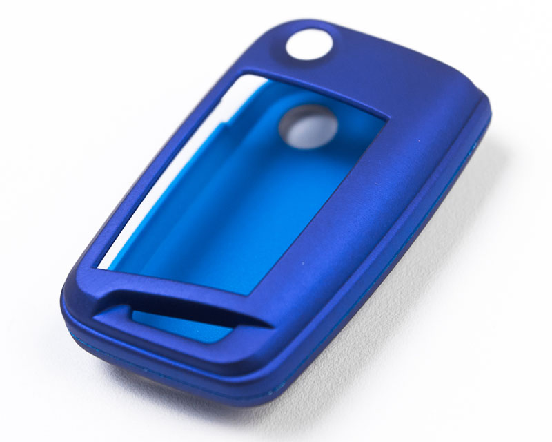 AGENCY POWER METALLIC BLÅ PLASTIC KEY FOB PROTECTION CASE VOLKSWAGEN