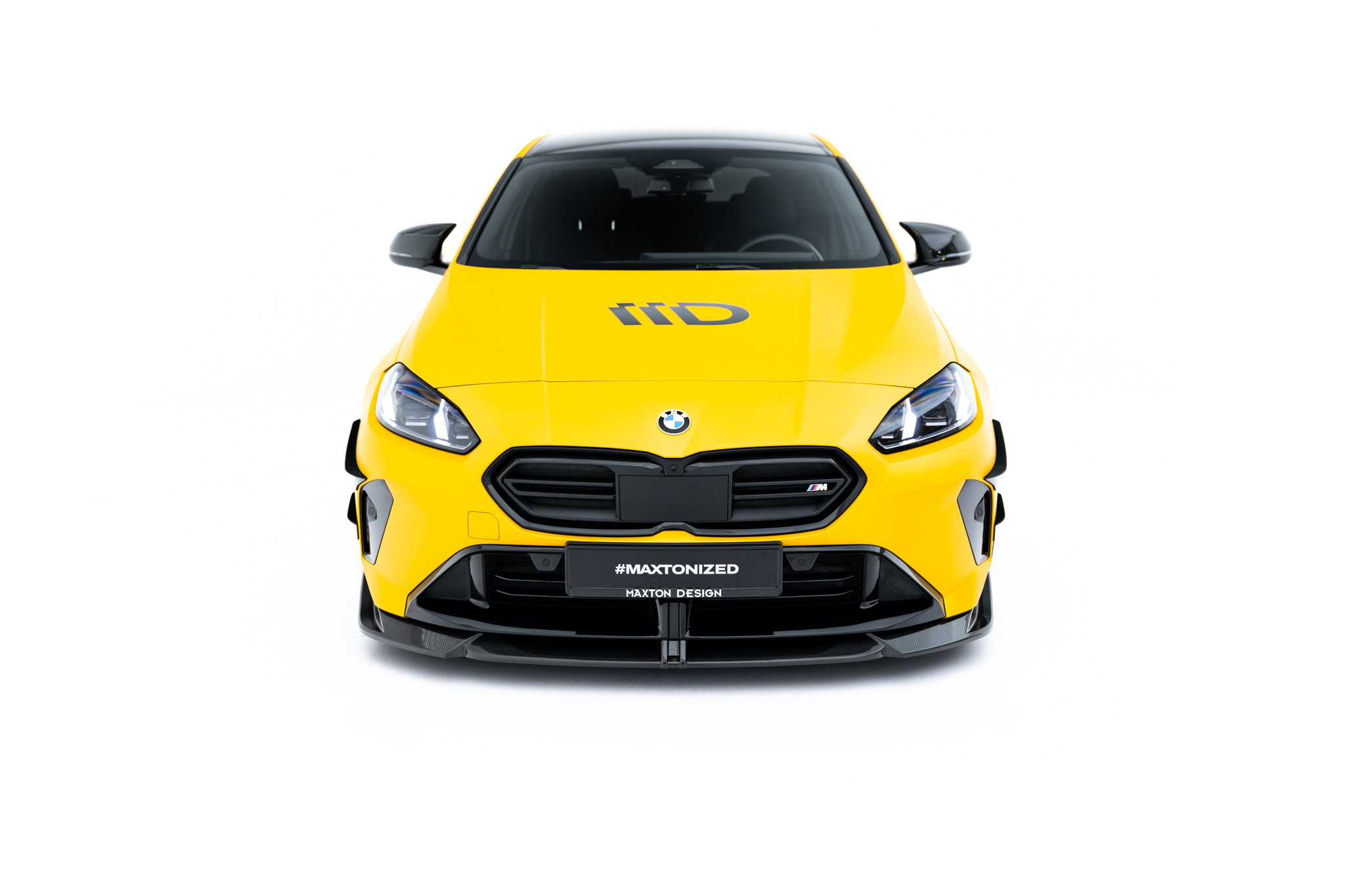 PREPREG CARBON FIBER FRONT SPLITTER SUITABLE FOR BMW M135I / 1 M-PACK F70 – MAXTON DESIGN - 7