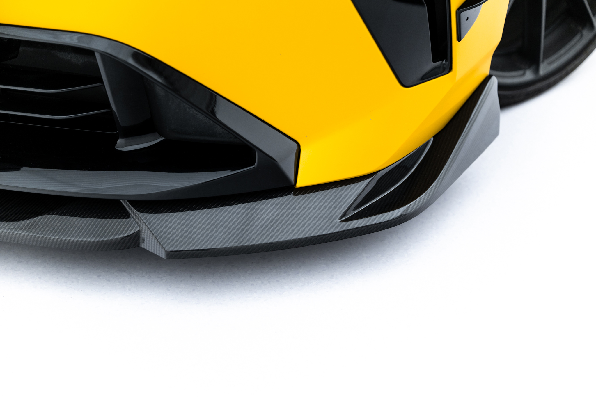 PREPREG CARBON FIBER FRONT SPLITTER SUITABLE FOR BMW M135I / 1 M-PACK F70 – MAXTON DESIGN - 4