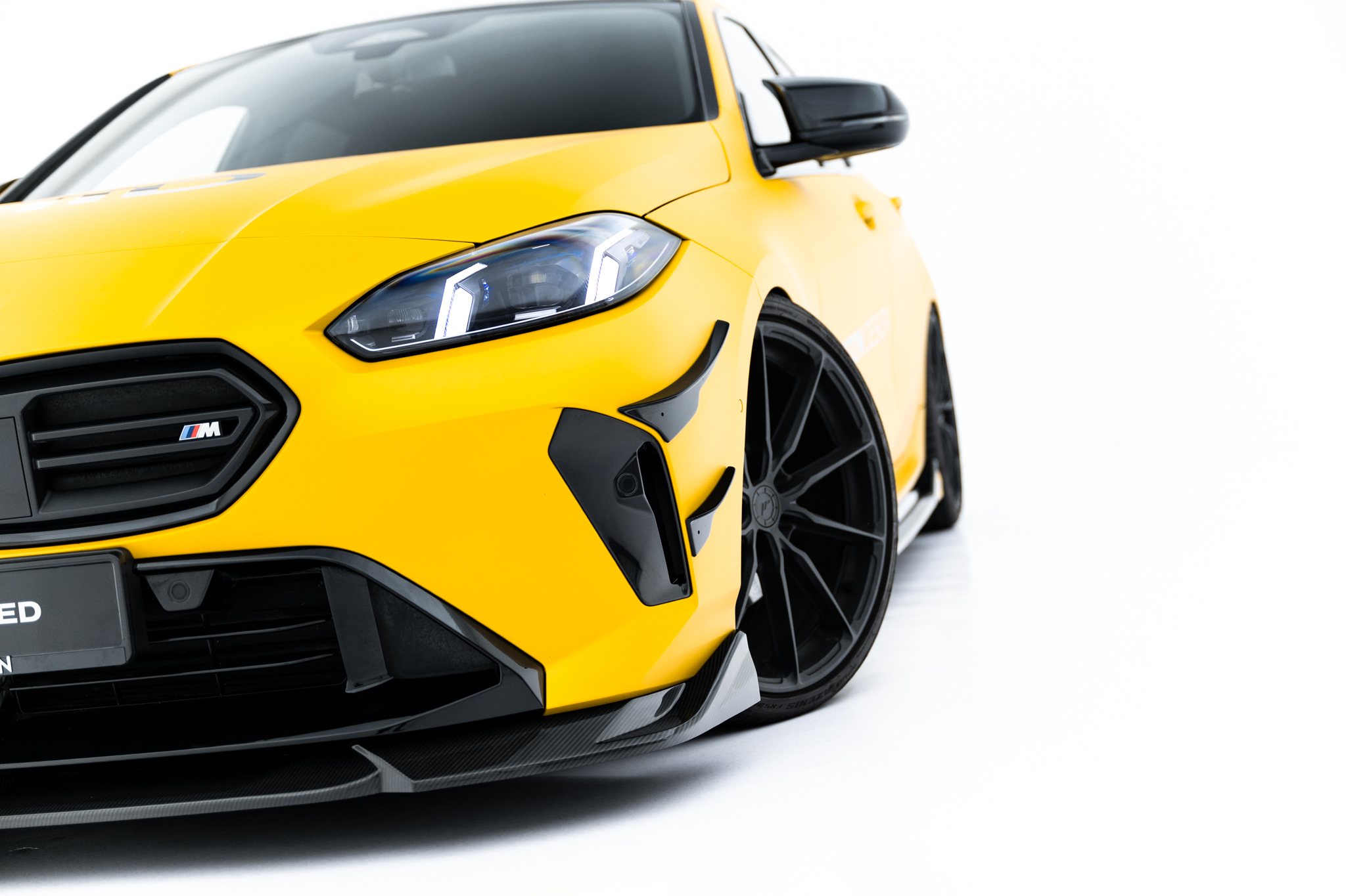 PREPREG CARBON FIBER FRONT SPLITTER SUITABLE FOR BMW M135I / 1 M-PACK F70 – MAXTON DESIGN - 6