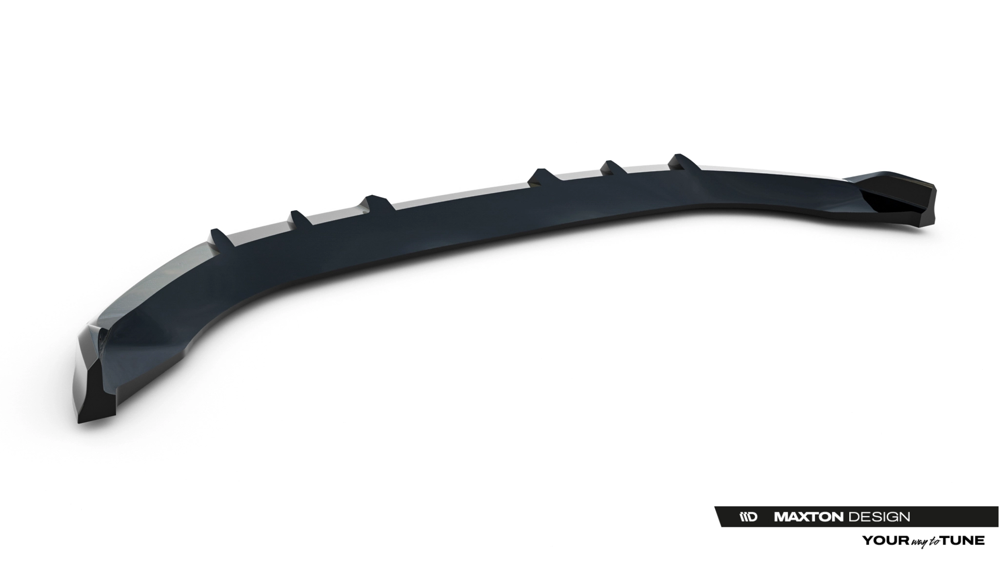 FRONT SPLITTER SUITABLE FOR AUDI Q6 E-TRON STANDARD / S-LINE / SQ6 E-TRON SUV / SPORTBACK MK1 – MAXTON DESIGN