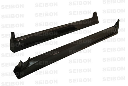 SUBARU IMPREZA WRX/STI 06-07 SEIBON GD CARBON SIDESKIRTS - 2
