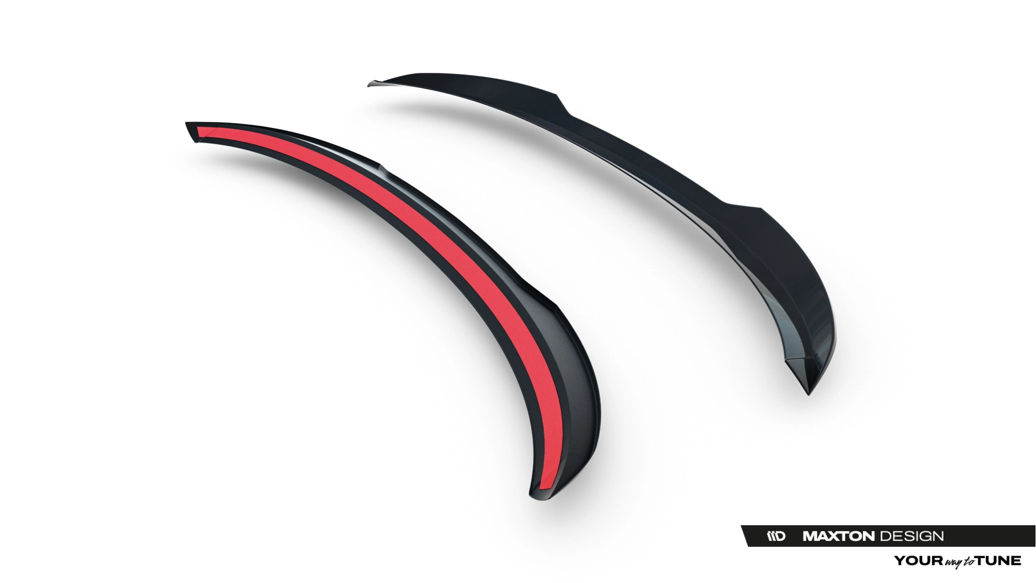 SPOILER CAP SUITABLE FOR AUDI Q6 E-TRON STANDARD / S-LINE / SQ6 E-TRON SUV MK1 – MAXTON DESIGN - 2