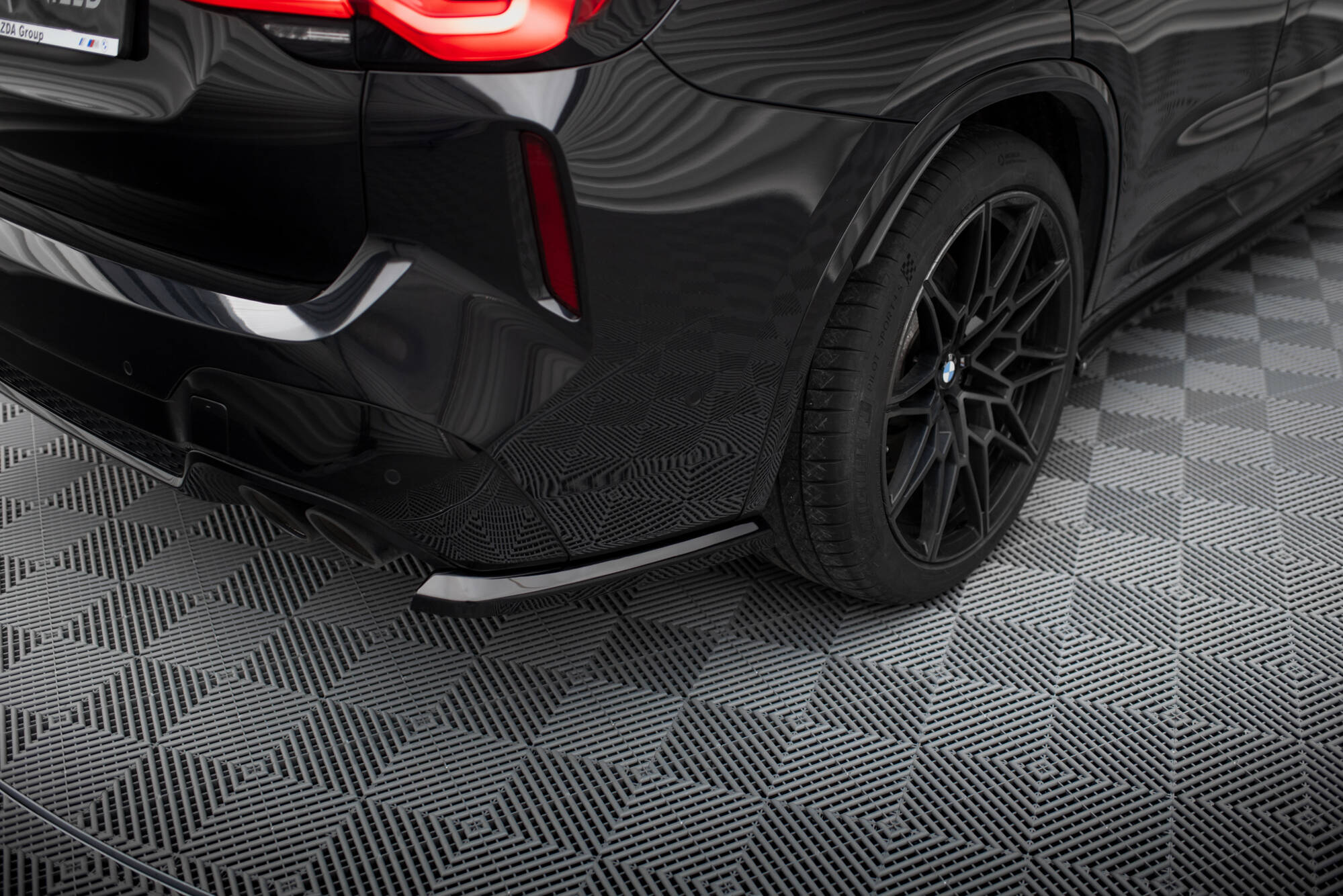 Rear Side Splitters V.1 BMW X3 M F97 Facelift - 3