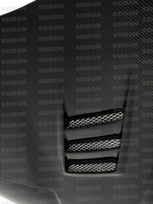 SUBARU IMPREZA WRX/STI 08+ SEIBON CW CARBON HOOD - 4