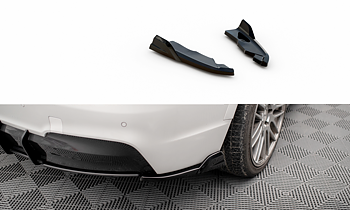 REAR SIDE SPLITTERS SUITABLE FOR BMW X3 M-PACK F25 – MAXTON DESIGN