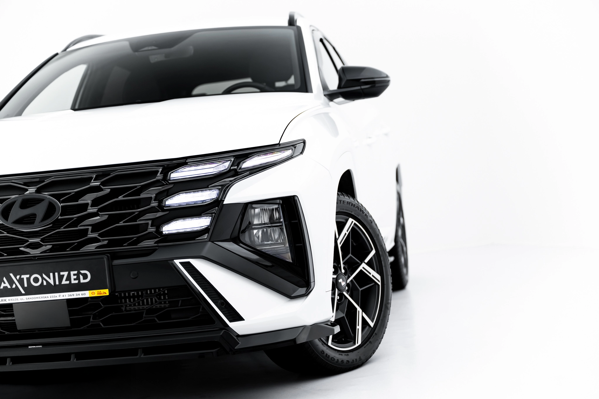 FRONT SPLITTER SUITABLE FOR HYUNDAI TUCSON N-LINE MK4 FACELIFT – MAXTON DESIGN - 5