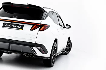 REAR SPLITTER (WITH VERTICAL BARS) SUITABLE FOR HYUNDAI TUCSON N-LINE MK4 FACELIFT – MAXTON DESIGN