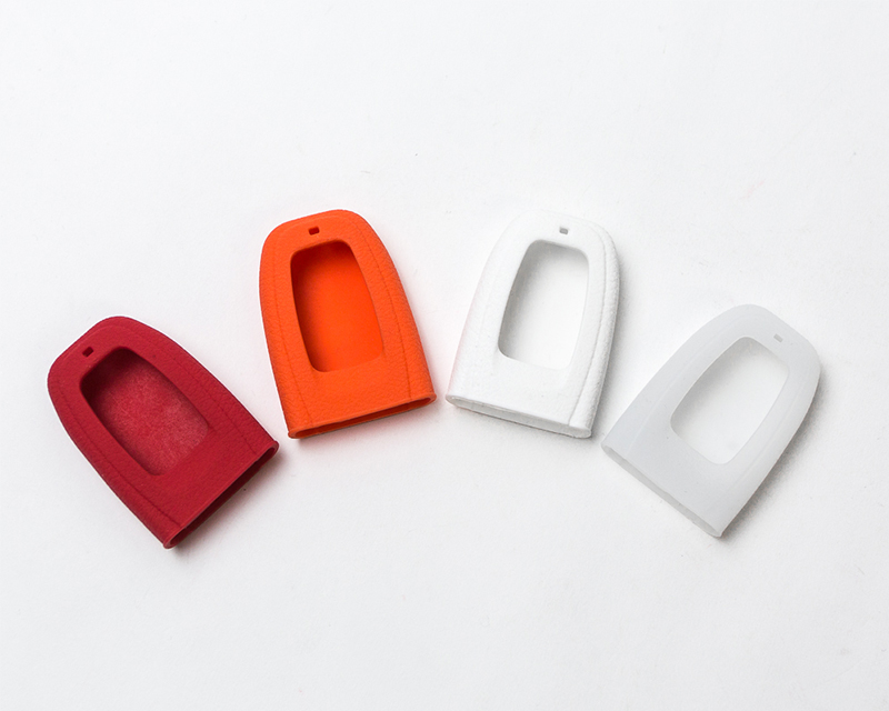 AGENCY POWER WHITE RUBBER KEY FOB PROTECTION CASE AUDI