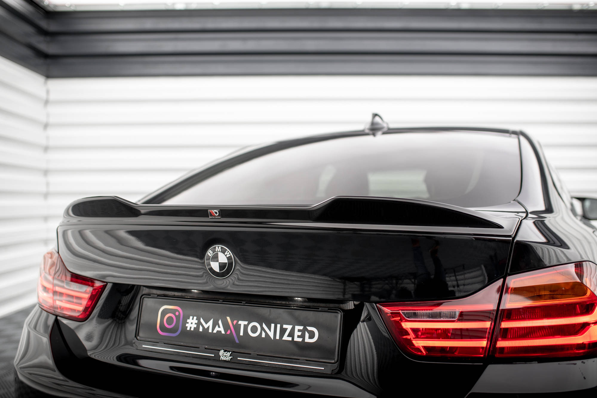 Spoiler CAP 3D BMW 4 Gran Coupe Standard / M-Pack F36 - 3