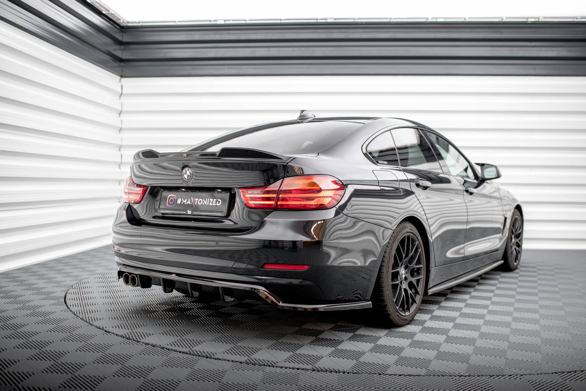 Spoiler CAP 3D BMW 4 Gran Coupe Standard / M-Pack F36 - 2