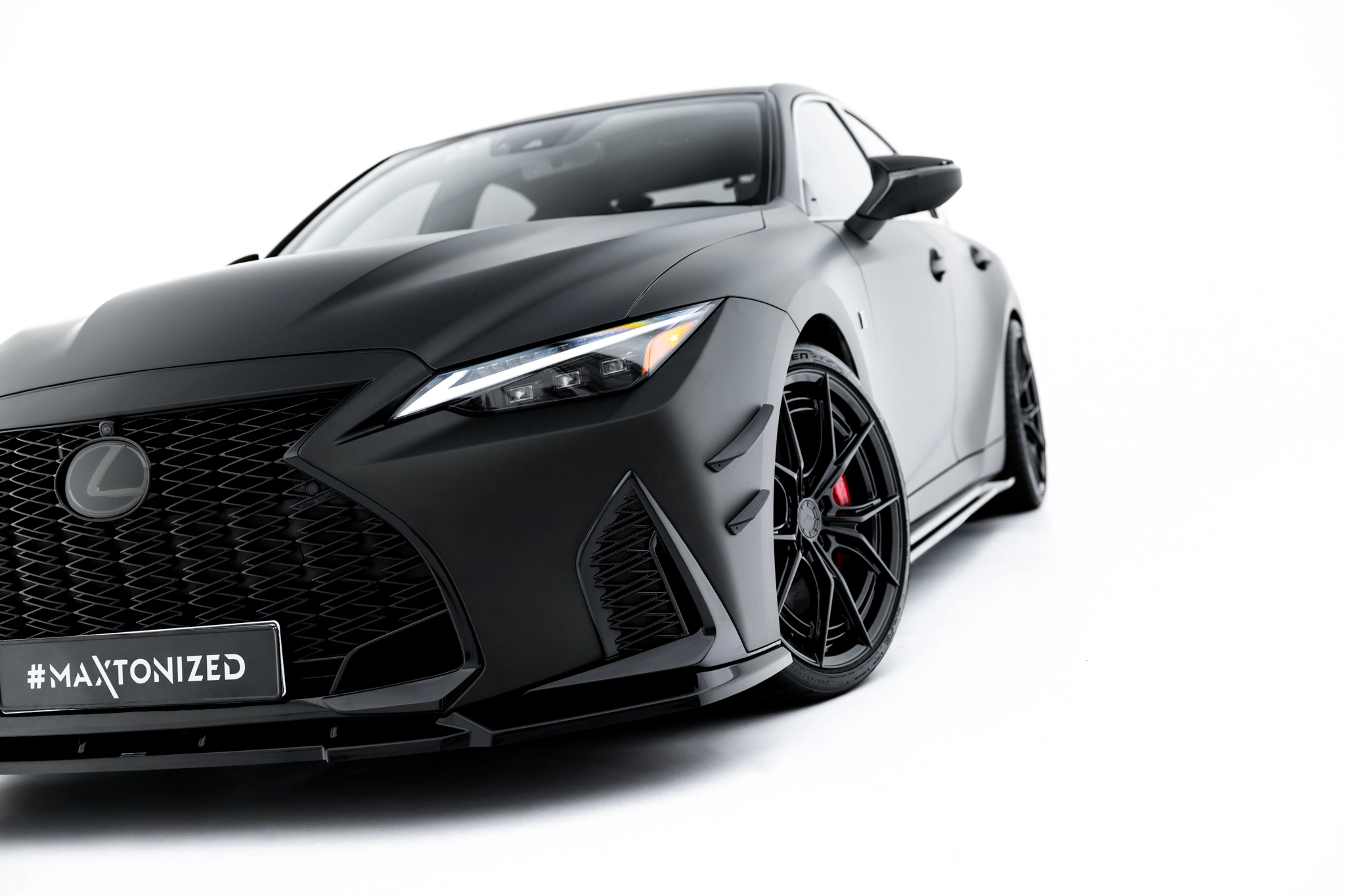 FRONT SPLITTER V.1 SUITABLE FOR LEXUS IS 500 MK3 FACELIFT 2 (XE30) – MAXTON DESIGN - 3