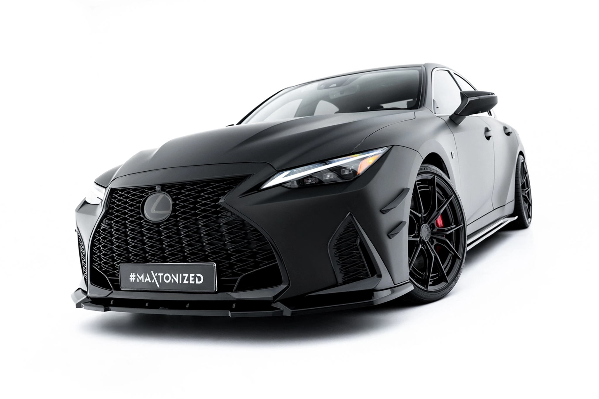 FRONT SPLITTER V.1 SUITABLE FOR LEXUS IS 500 MK3 FACELIFT 2 (XE30) – MAXTON DESIGN - 6