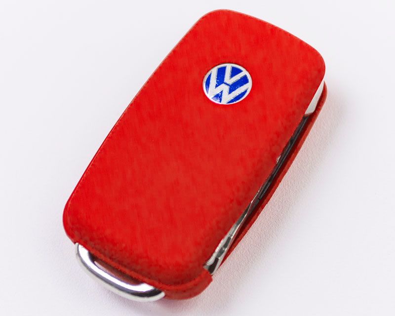 AGENCY POWER RED PLASTIC KEY FOB PROTECTION CASE VOLKSWAGEN - 3
