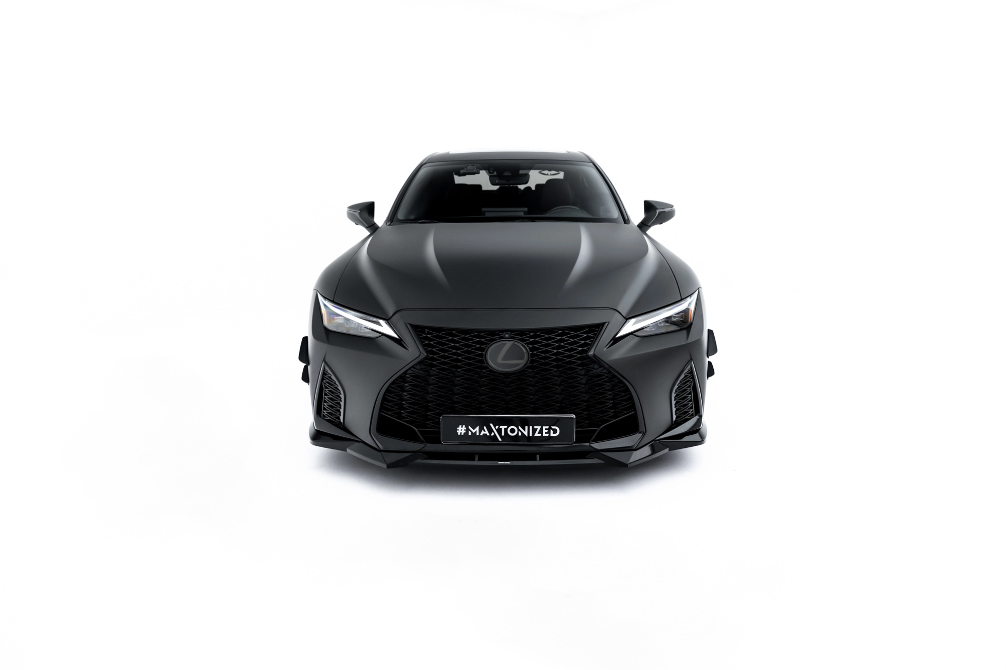 FRONT SPLITTER V.2 SUITABLE FOR LEXUS IS 500 MK3 FACELIFT 2 (XE30) – MAXTON DESIGN - 5