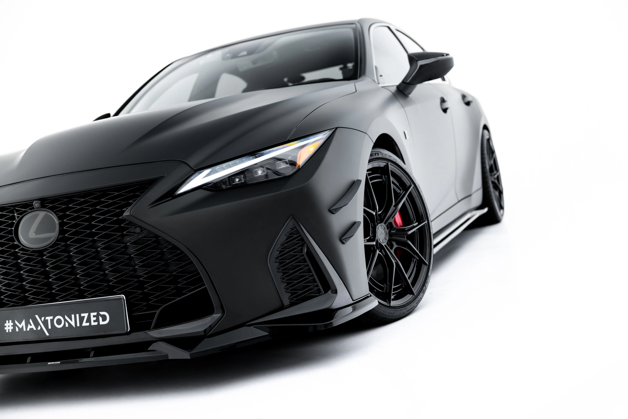 FRONT SPLITTER V.2 SUITABLE FOR LEXUS IS 500 MK3 FACELIFT 2 (XE30) – MAXTON DESIGN - 6
