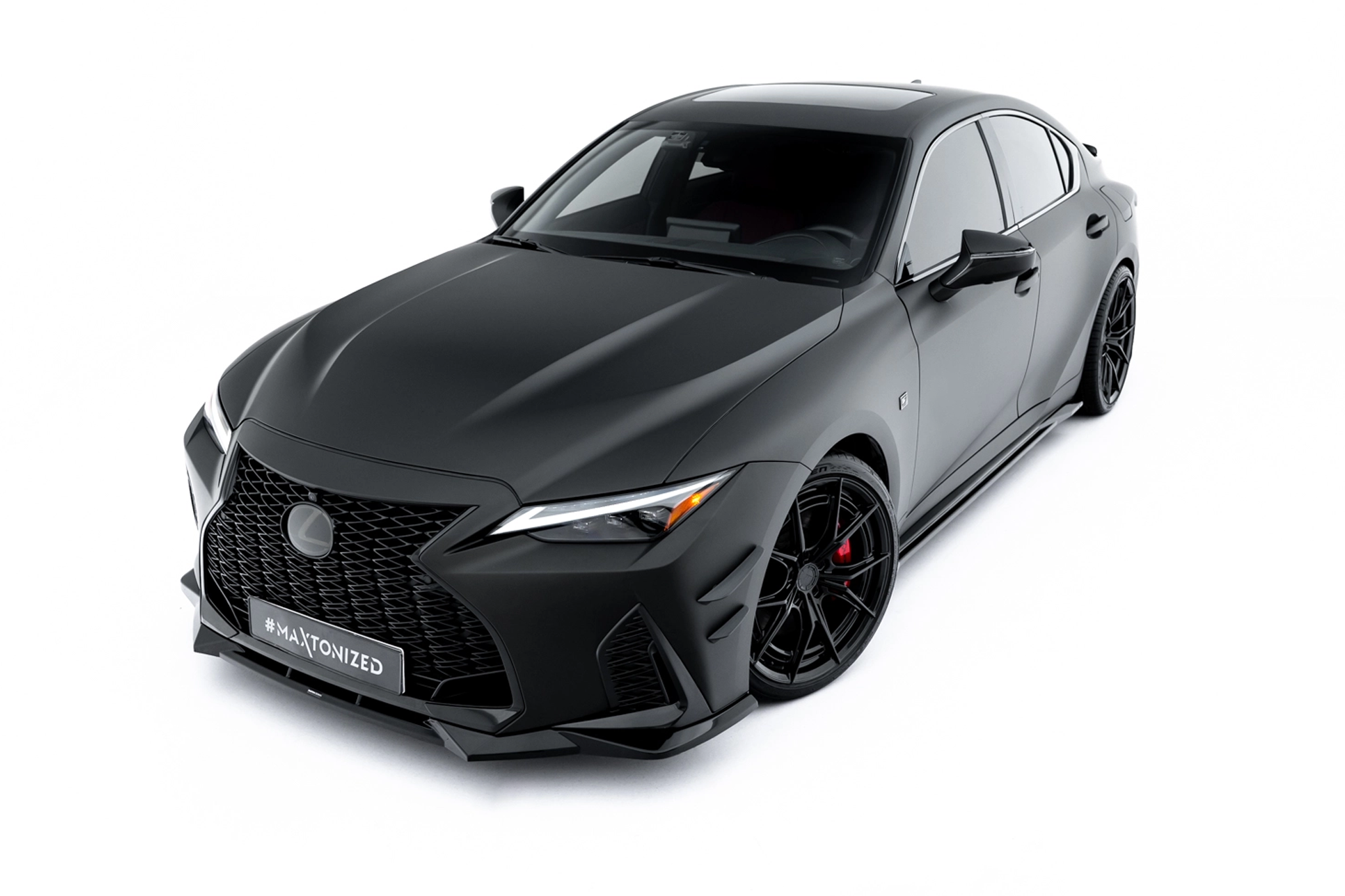 FRONT SPLITTER V.2 SUITABLE FOR LEXUS IS 500 MK3 FACELIFT 2 (XE30) – MAXTON DESIGN - 3