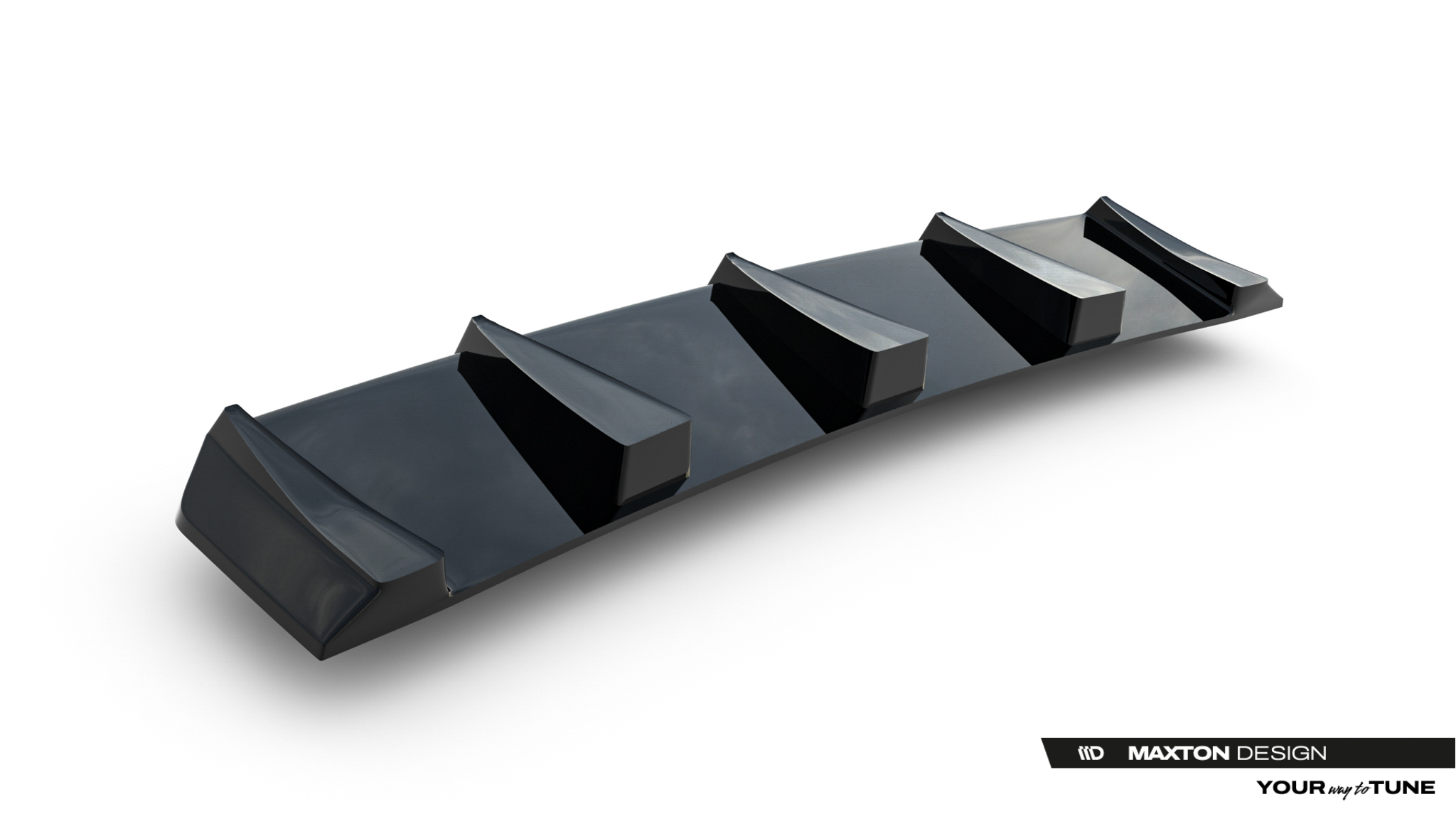 REAR SPLITTER FOR SUITABLE FOR LEXUS IS 500 MK3 FACELIFT 2 (XE30) – MAXTON DESIGN - 3