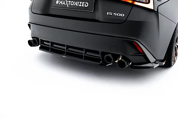 REAR SPLITTER FOR SUITABLE FOR LEXUS IS 500 MK3 FACELIFT 2 (XE30) – MAXTON DESIGN