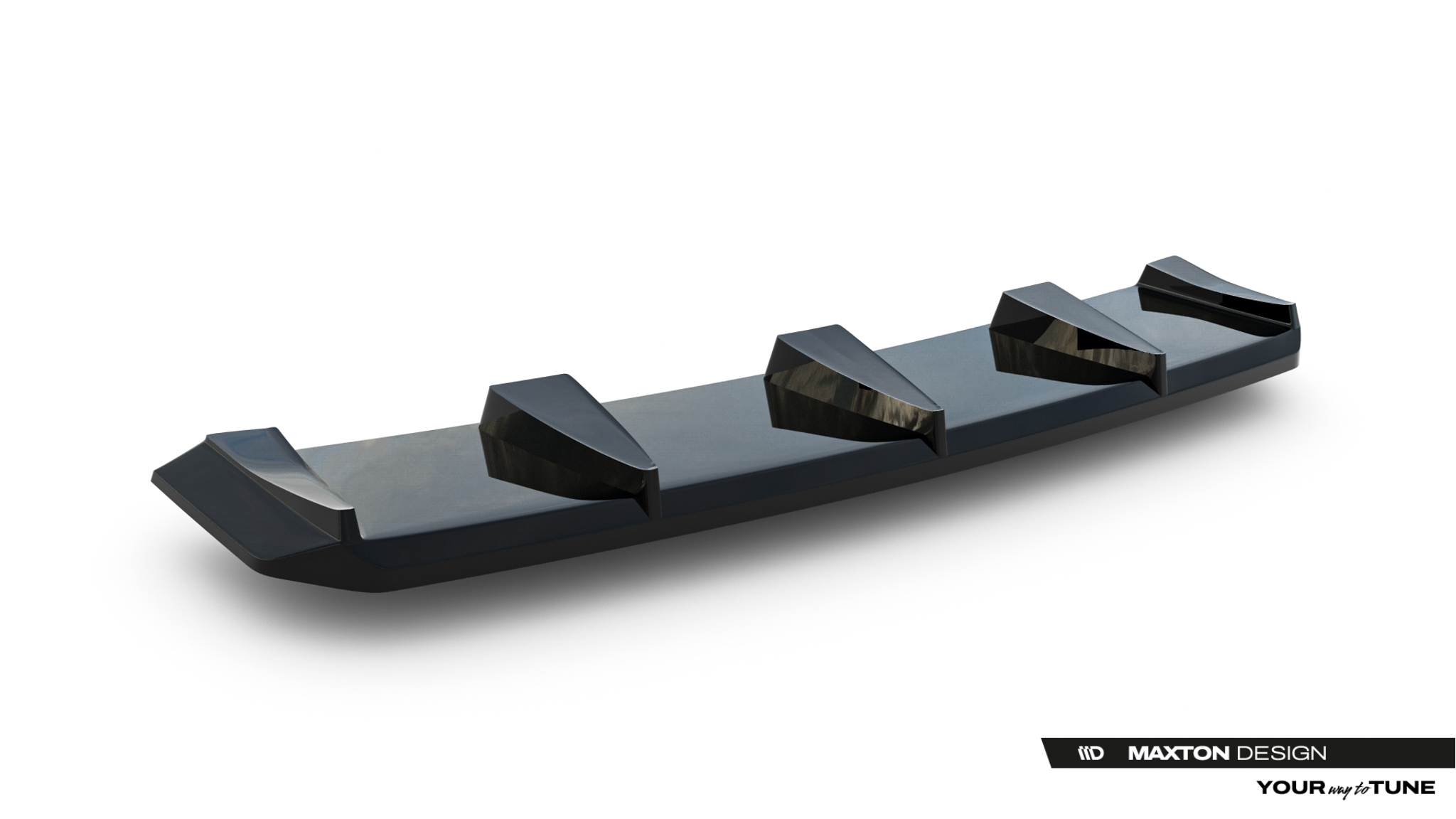 REAR SPLITTER FOR SUITABLE FOR LEXUS IS 500 MK3 FACELIFT 2 (XE30) – MAXTON DESIGN - 4