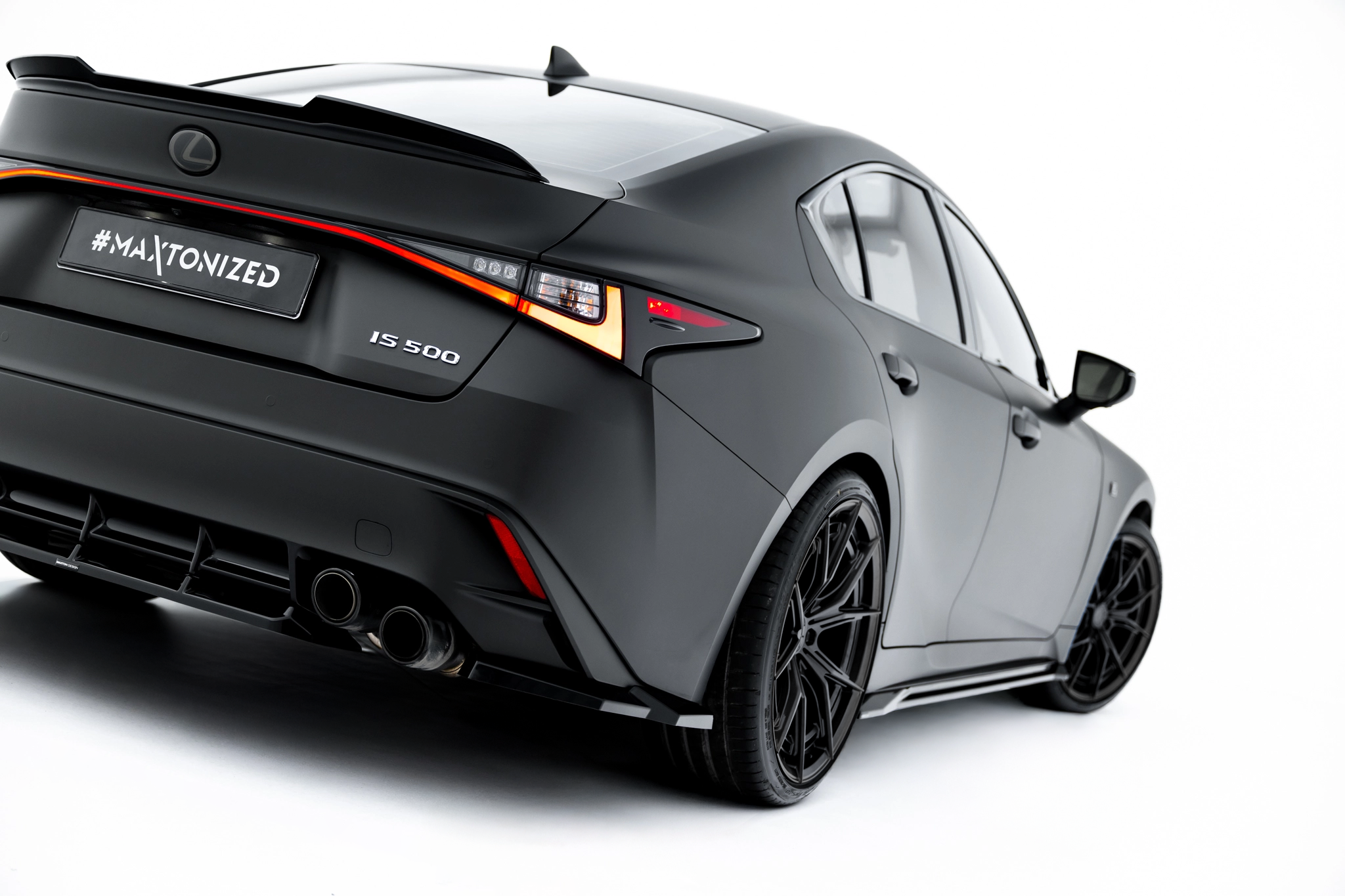 REAR SIDE SPLITTERS SUITABLE FOR LEXUS IS 500 MK3 FACELIFT 2 (XE30) – MAXTON DESIGN - 4