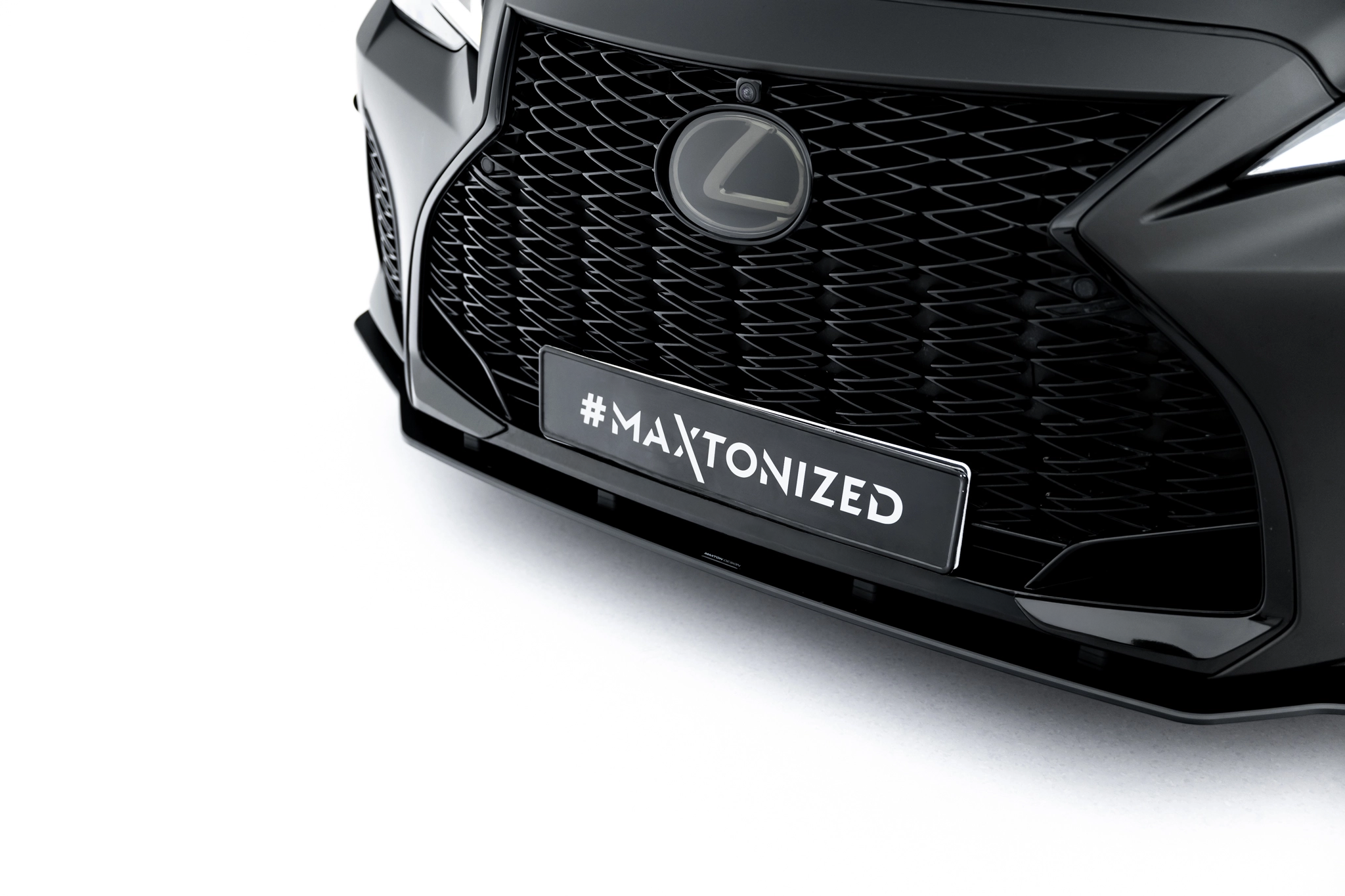 STREET PRO FRONT SPLITTER SUITABLE FOR LEXUS IS 500 MK3 FACELIFT 2 (XE30) – MAXTON DESIGN - 4