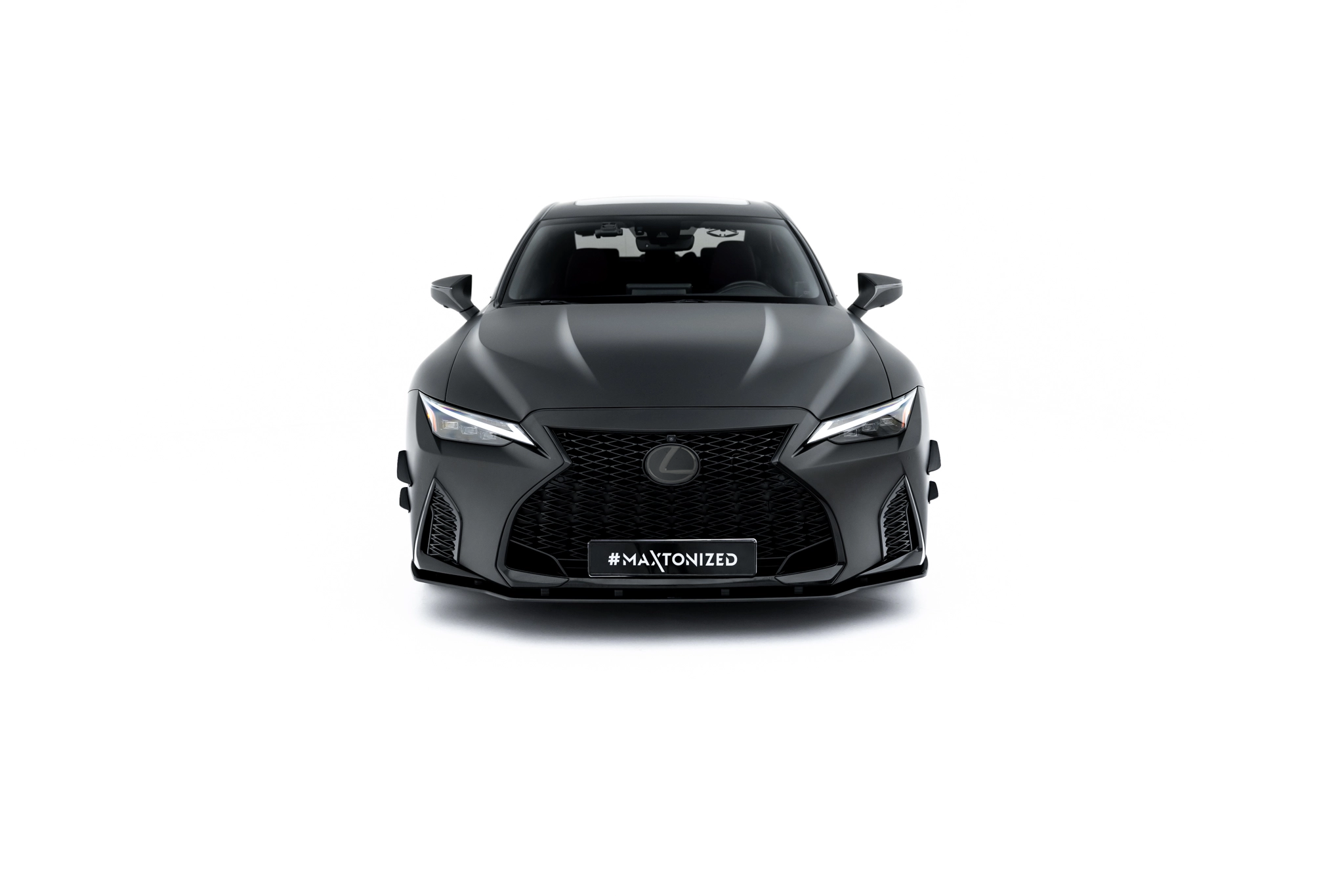 STREET PRO FRONT SPLITTER SUITABLE FOR LEXUS IS 500 MK3 FACELIFT 2 (XE30) – MAXTON DESIGN - 2