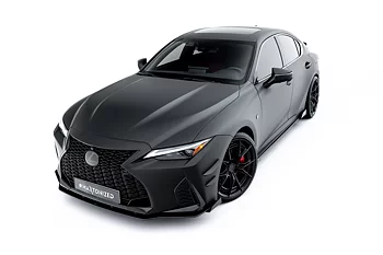 STREET PRO FRONT SPLITTER + FLAPS SUITABLE FOR LEXUS IS 500 MK3 FACELIFT 2 (XE30) – MAXTON DESIGN