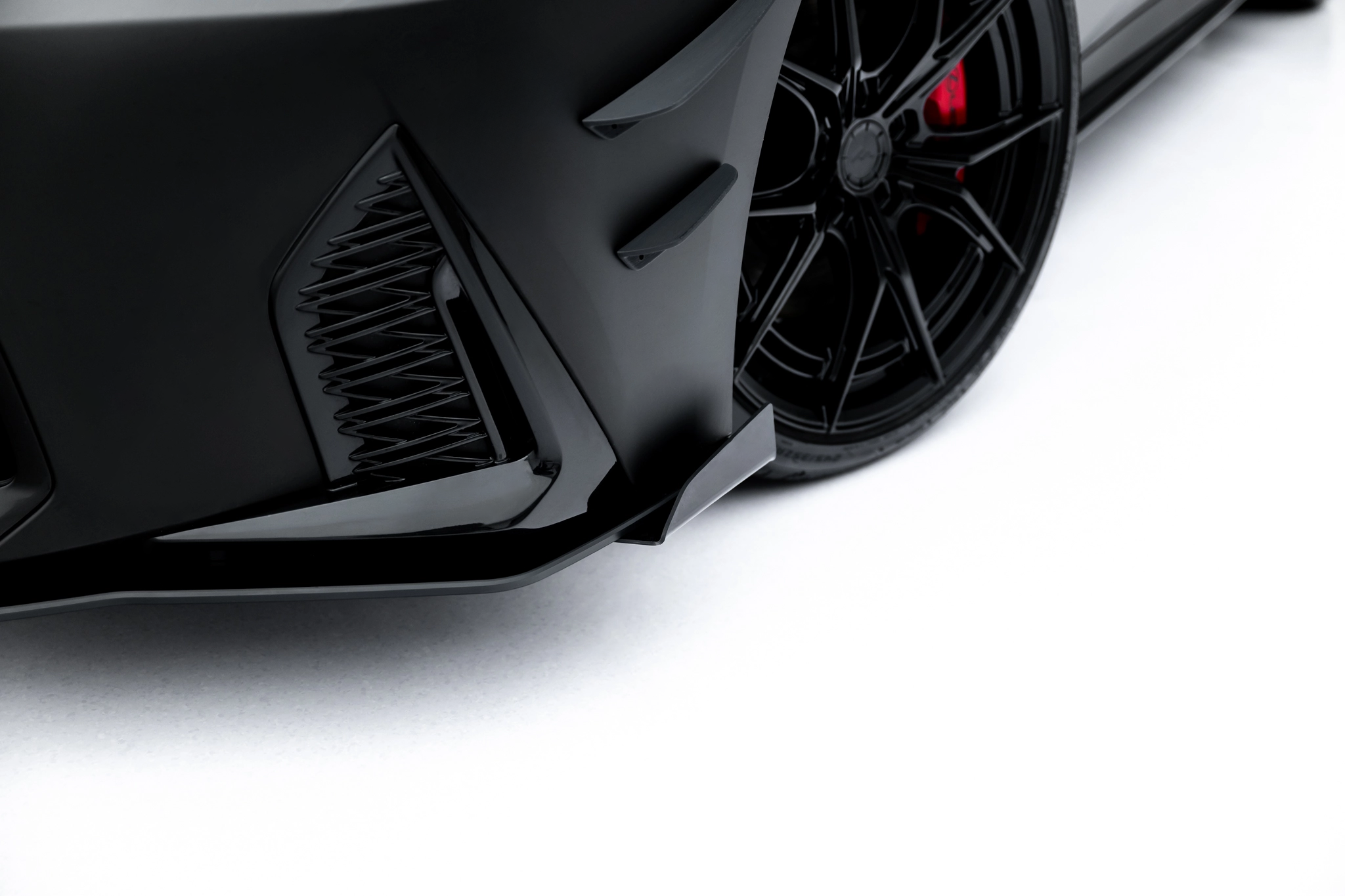 STREET PRO FRONT SPLITTER + FLAPS SUITABLE FOR LEXUS IS 500 MK3 FACELIFT 2 (XE30) – MAXTON DESIGN - 7