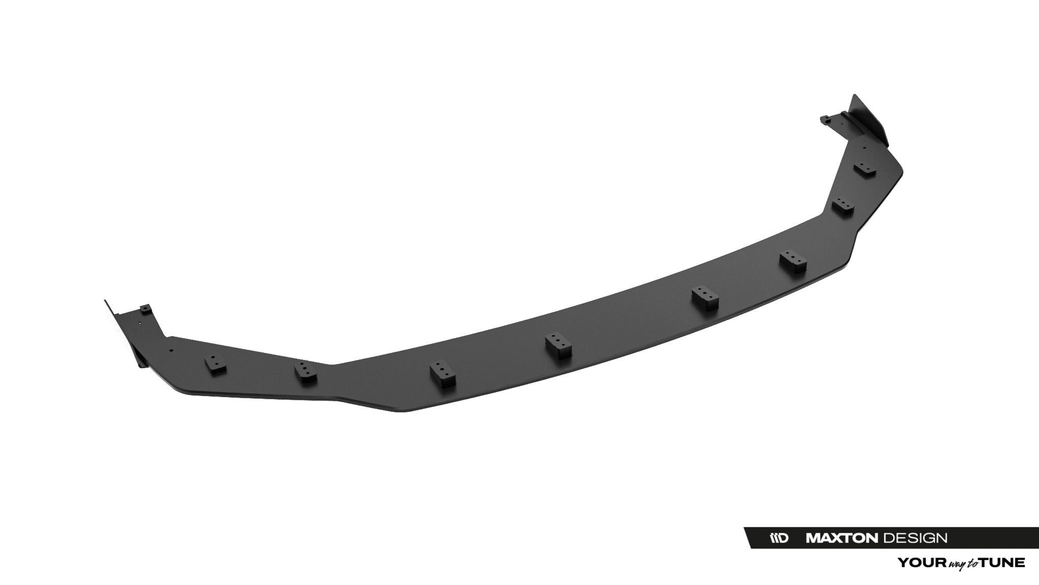 STREET PRO FRONT SPLITTER + FLAPS SUITABLE FOR LEXUS IS 500 MK3 FACELIFT 2 (XE30) – MAXTON DESIGN - 9