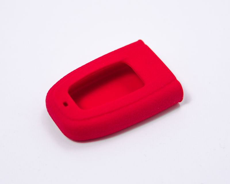 AGENCY POWER RED RUBBER KEY FOB PROTECTION CASE AUDI