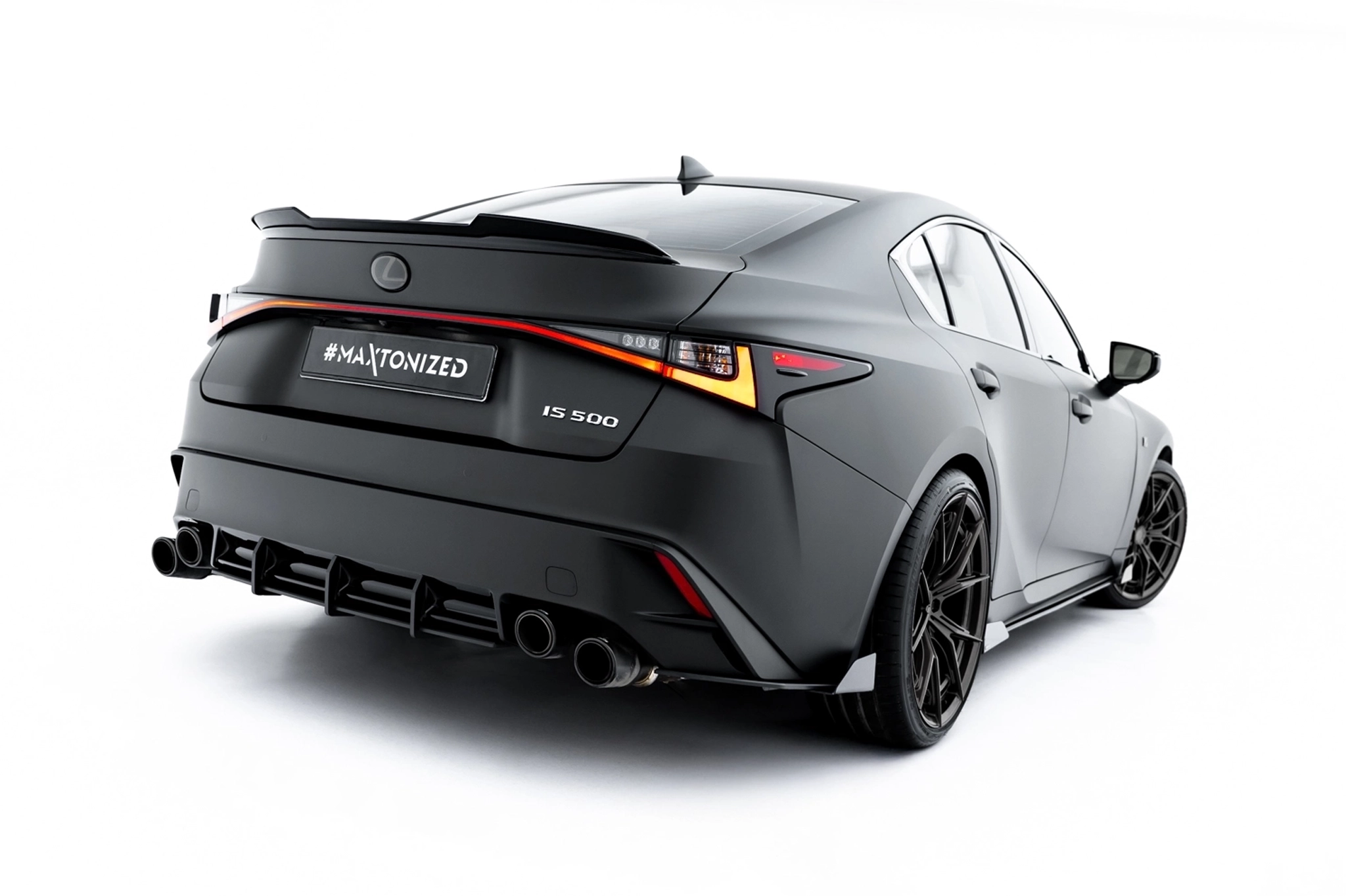 STREET PRO REAR DIFFUSER SUITABLE FOR LEXUS IS 500 MK3 FACELIFT 2 (XE30) – MAXTON DESIGN - 3