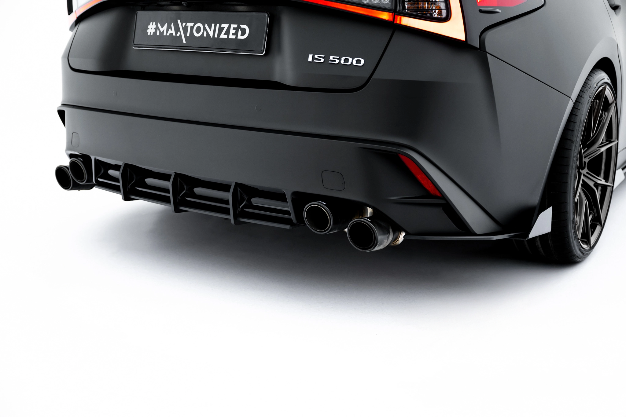 STREET PRO REAR DIFFUSER SUITABLE FOR LEXUS IS 500 MK3 FACELIFT 2 (XE30) – MAXTON DESIGN - 5