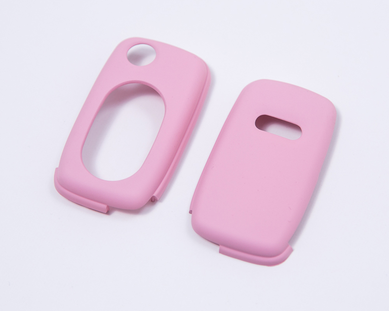 AGENCY POWER PINK HARD PLASTIC KEY FOB PROTECTION CASE AUDI