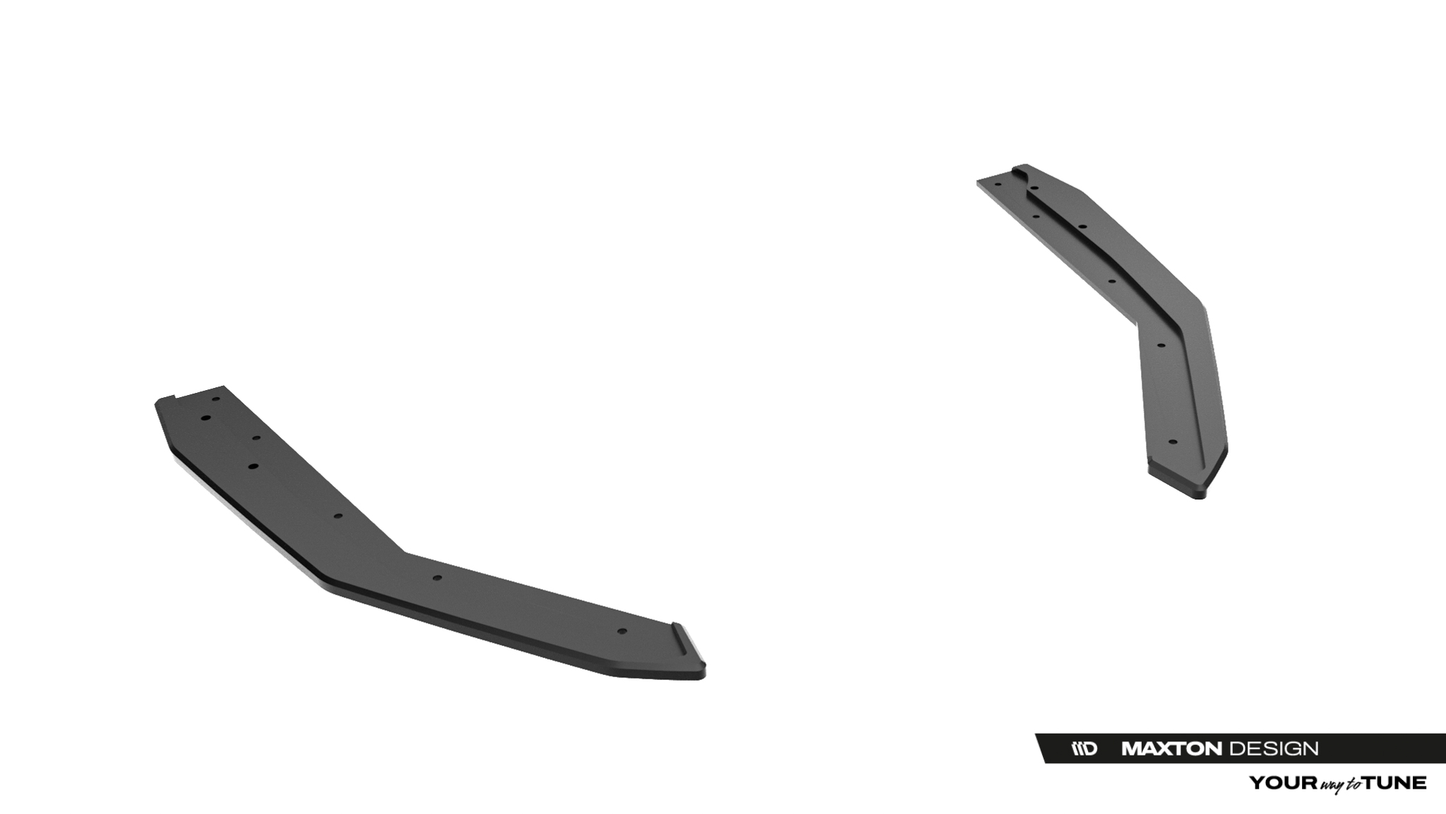 STREET PRO REAR SIDE SPLITTERS SUITABLE FOR LEXUS IS 500 MK3 FACELIFT 2 (XE30) – MAXTON DESIGN - 6