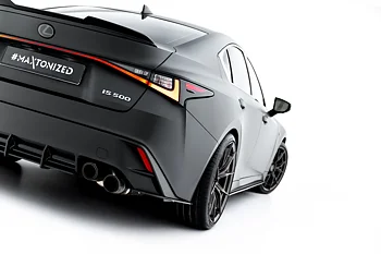 STREET PRO REAR SIDE SPLITTERS SUITABLE FOR LEXUS IS 500 MK3 FACELIFT 2 (XE30) – MAXTON DESIGN